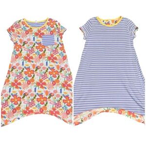 MATILDA JANE The Adventure Begins Beyond the Gate Reversible Floral Dress Size 8